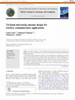 Research paper thumbnail of Tri-band microstrip antenna design for wireless communication applications