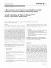 Research paper thumbnail of A flow cytometry-based reporter assay identifies macrolide antibiotics as nonsense mutation read-through agents