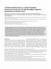 Research paper thumbnail of 5-hydroxymethylcytosine as a clinical biomarker: Fluorescence-based assay for high-throughput epigenetic quantification in human tissues