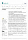 Research paper thumbnail of Antimicrobial and Antioxidant Properties of Total Polyphenols of Anchusa italica Retz