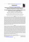 Research paper thumbnail of Implementasi Kebijakan Sertifikasi Bendahara di Kantor Pelayanan Perbendaharaan Negara Medan II