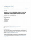 Research paper thumbnail of Exploring the Effect of In-plane Tensile Forces on the Two-way Shear Strength: review, comparative study and future works