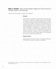 Research paper thumbnail of Idas a Campo: Relatos Das Diversidades Religiosas De Matriz Africana No Triângulo Mineiro e Alto Paranaíba