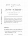 Research paper thumbnail of ARCADE: Absolute radiometer for cosmology, astrophysics, and diffuse emission