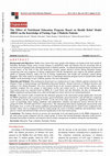 Research paper thumbnail of The Effect of Nutritional Education Program Based on Health Belief Model (HBM) on the Knowledge of Fasting Type 2 Diabetic Patients