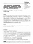 Research paper thumbnail of Three-dimensional multiphase flow computational fluid dynamics models for proton exchange membrane fuel cell: A theoretical development