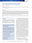 Research paper thumbnail of Rate of speech and emotional-cognitive regulation in the psychotherapeutic process: a pilot study