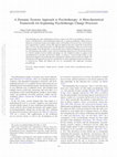 Research paper thumbnail of A dynamic systems approach to psychotherapy: A meta-theoretical framework for explaining psychotherapy change processes