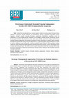 Research paper thumbnail of Strategic Management Approaches Preference in Turkish Industry: A Research on ISO 1000 Firms