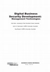 Research paper thumbnail of Digital Business Security Development