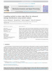 Research paper thumbnail of A padding method to reduce edge effects for enhanced damage identification using wavelet analysis