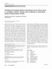 Research paper thumbnail of Trehalose pretreatment induces salt tolerance in rice (Oryza sativa L.) seedlings: oxidative damage and co-induction of antioxidant defense and glyoxalase systems