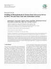 Research paper thumbnail of Profiling of Phytochemicals in Tissues from Sclerocarya birrea by HPLC-MS and Their Link with Antioxidant Activity