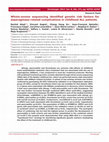 Research paper thumbnail of Whole-exome sequencing identified genetic risk factors for asparaginase-related complications in childhood ALL patients