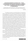 Research paper thumbnail of Apaixonadamente da Sonata no. 1 para Contrabaixo de Piano de Camargo Guarnieri (1907-1993): CONSIDERAÇõES GERAIS SOBRE a transcrição