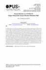 Research paper thumbnail of Sosyal Hizmet ve COVID-19: Salgın Sürecinde Sosyal Hizmet Mümkün Mü?