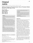 Research paper thumbnail of Reference Ranges for Thyroid Function Tests in Premature Infants Beyond the First Week of Life