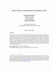 Research paper thumbnail of Sensitive Products in Trade Negotiations: What Options for Africa