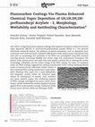 Research paper thumbnail of Fluorocarbon Coatings Via Plasma Enhanced Chemical Vapor Deposition of 1H,1H,2H,2H-perfluorodecyl Acrylate - 2, Morphology, Wettability and Antifouling Characterization