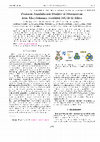 Research paper thumbnail of Positron Annihilation Studies of Mesoporous Iron-Molybdenum Modified MCM-41 Silica