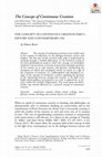 Research paper thumbnail of The Concept of Continuous Creation Part I: History and Contemporary Use