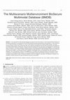 Research paper thumbnail of The Multiscenario Multienvironment BioSecure Multimodal Database (BMDB)