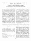 Research paper thumbnail of Influence of ruminal biohydrogenation on the feeding value of fat in finishing diets for feedlot cattle