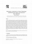 Research paper thumbnail of Information visualisation in clinical Odontology: multidimensional analysis and interactive data exploration