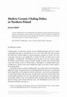 Research paper thumbnail of Modern Ceramic Chafing Dishes in Northern Poland