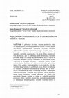 Research paper thumbnail of The position of Sokobanja on the Serbian tourism market