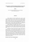 Research paper thumbnail of Pengaruh Biaya Promosi Terhadap Peningkatan Volume Penjualan Pada CV Susu Ceria Kids DI Kota Depok