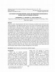 Research paper thumbnail of A GIS based flood risk mapping along the Niger-Benue river basin in Nigeria using watershed approach