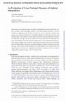 Research paper thumbnail of An Evaluation of Cross-National Measures of Judicial Independence