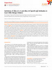 Research paper thumbnail of Usefulness of nBos d 4, 5 and nBos d 8 Specific IgE Antibodies in Cow's Milk Allergic Children