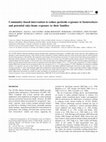 Research paper thumbnail of Community-based intervention to reduce pesticide exposure to farmworkers and potential take-home exposure to their families