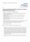 Research paper thumbnail of Article Transparent Heat-Resistant PMMA Copolymers for Packing Light-Emitting Diode Materials