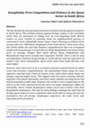 Research paper thumbnail of Xenophobia, Price Competition and Violence in the Spaza Sector in South Africa