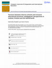 Research paper thumbnail of Tensions between diverse schools and inclusive educational practices: pedagogues’ perspectives in Iceland, Finland and the Netherlands