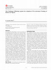 Research paper thumbnail of The Challenges Militating Against the Adoption of Pre-retirement Training of Retirees in Nigeria