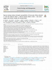 Research paper thumbnail of Species mixing reduces drought susceptibility of Scots pine (Pinus sylvestris L.) and oak (Quercus robur L., Quercus petraea (Matt.) Liebl.) – Site water supply and fertility modify the mixing effect