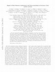 Research paper thumbnail of Signals of Bose Einstein condensation and Fermi quenching in the decay of hot nuclear systems