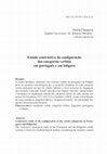 Research paper thumbnail of Estudo contrastivo da configuração das categorias verbais em português e em búlgaro