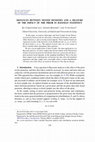 Research paper thumbnail of Distances between nested densities and a measure of the impact of the prior in Bayesian statistics