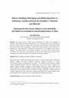 Research paper thumbnail of Nation-building, Belonging and Multiculturalism in Indonesia: Contextualising Ibn Khaldun s Theories and Beyond