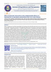 Research paper thumbnail of Effect of molecular interaction on the antiplasmodial efficacy of lumefantrine in amorphous polymethacrylate-urea solid solution