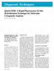 Research paper thumbnail of Quick-FISH: A Rapid Fluorescence In Situ Hybridization Technique for Molecular Cytogenetic Analysis