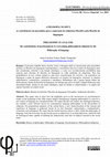 Research paper thumbnail of A filosofia no divã: as contribuições da psicanálise para a superação do solipsismo filosófico pela filosofia da linguagem