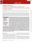 Research paper thumbnail of Interleukin-18 diagnostically distinguishes and pathogenically promotes human and murine macrophage activation syndrome