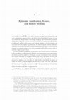 Research paper thumbnail of 9 — Epistemic Justification, Science, and Austere Realism