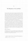 Research paper thumbnail of 14 — The Metaphysics of Acts and Rules